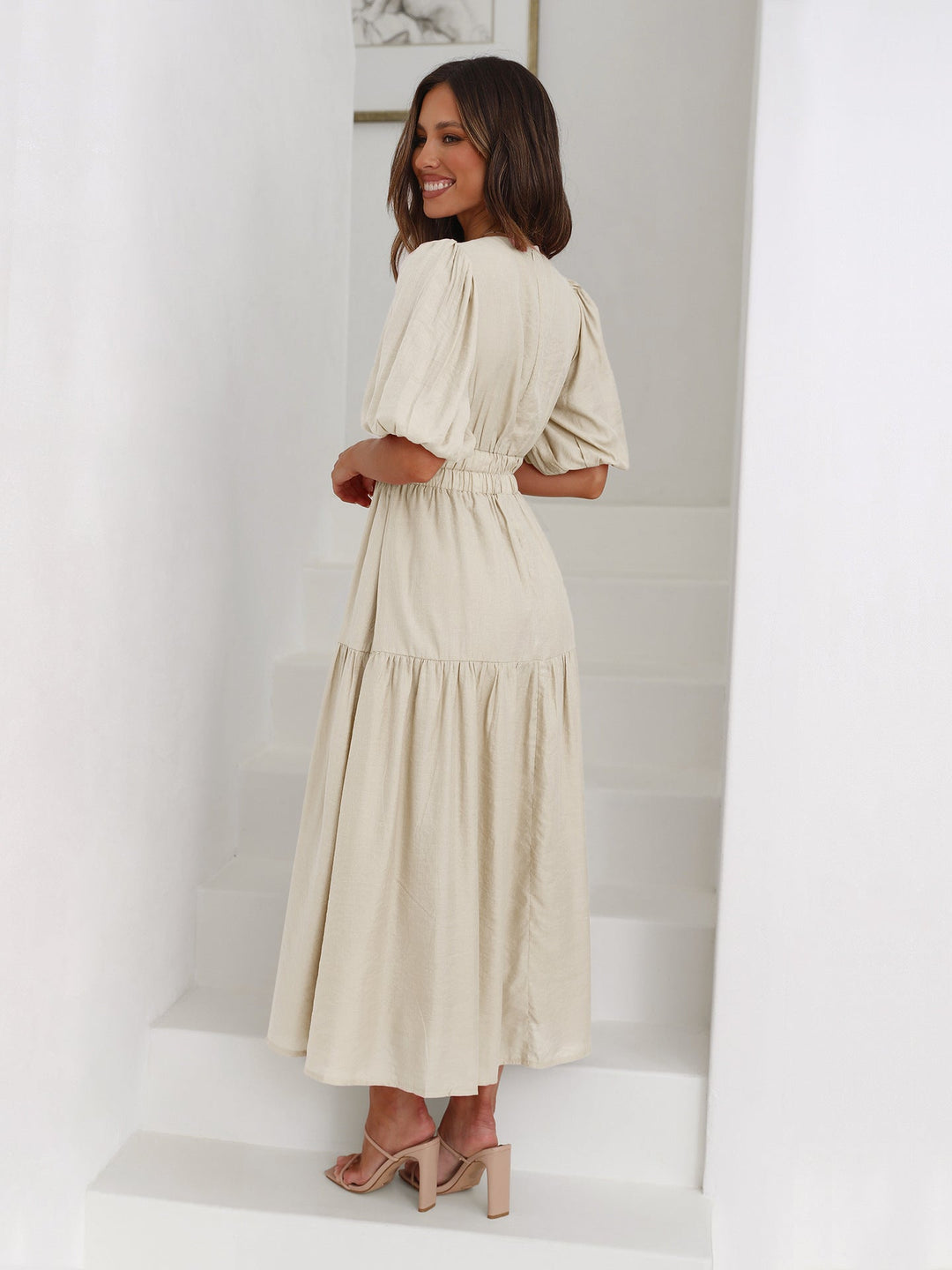 LUCE™ | Puff Sleeves Dress