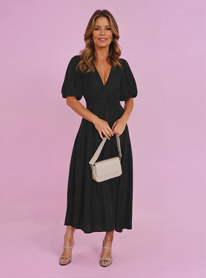 LUCE™ | Puff Sleeves Dress