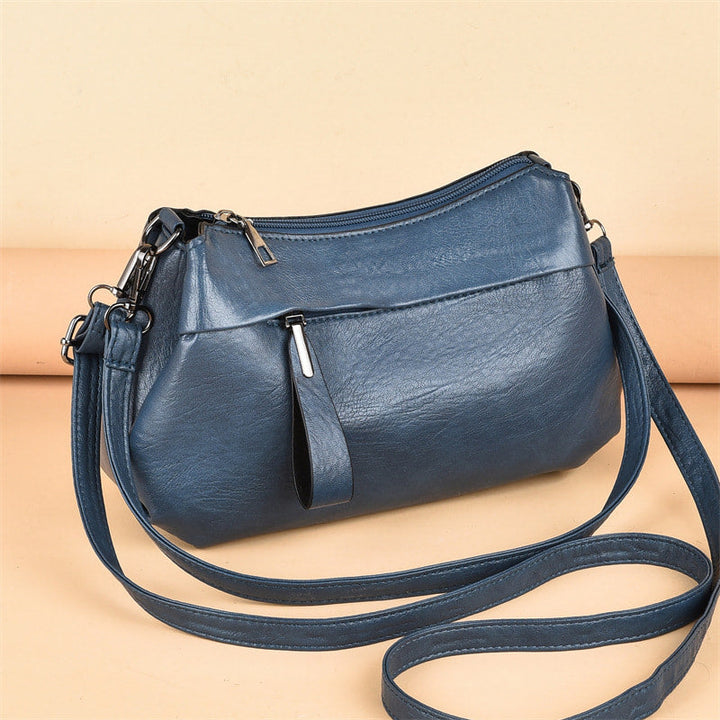 JANICE™ | Classic Leather Crossbody Bag