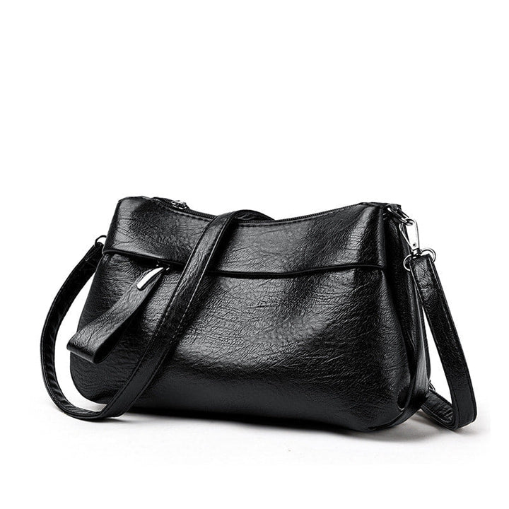 JANICE™ | Classic Leather Crossbody Bag