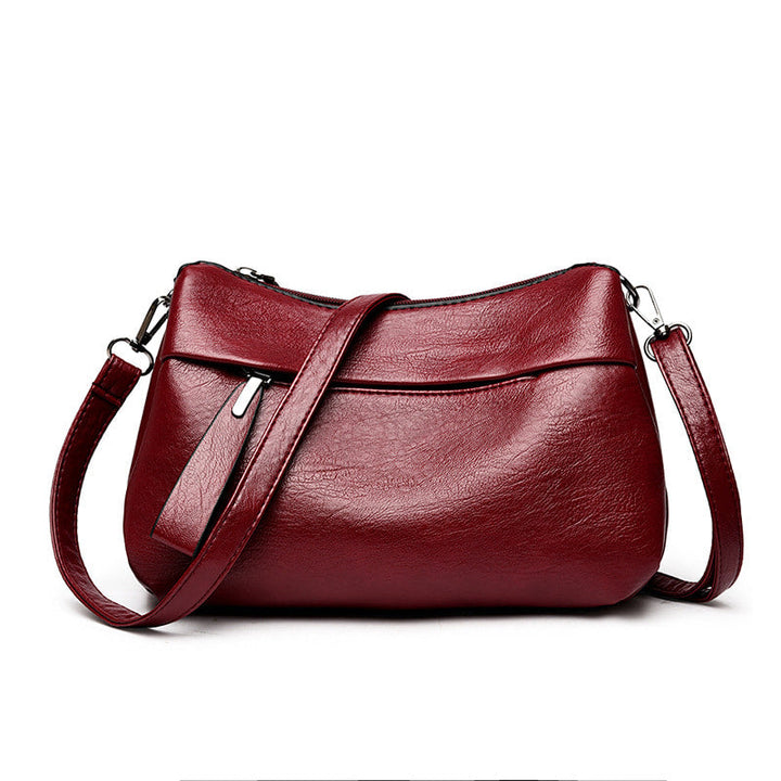 JANICE™ | Classic Leather Crossbody Bag