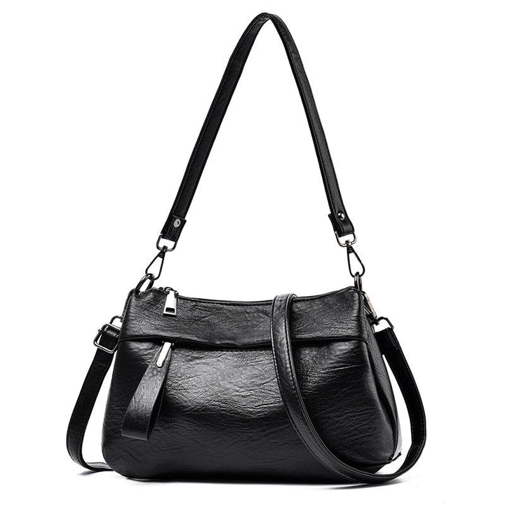 JANICE™ | Classic Leather Crossbody Bag