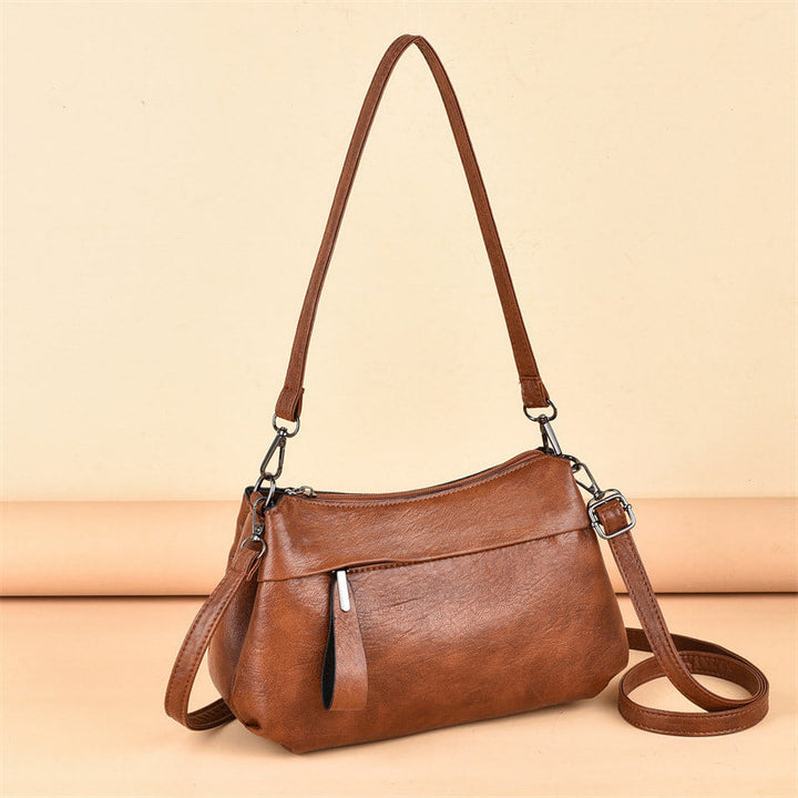 JANICE™ | Classic Leather Crossbody Bag